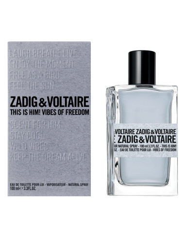 ZADIG & VOLTAIRE THIS IS HIM! FREEDOM VIBES Type du produit: Eau de...