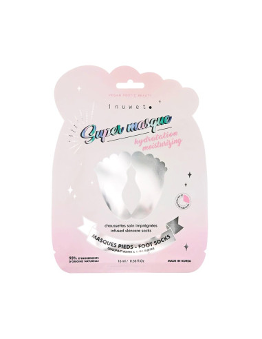INUWET MASQUE PIEDS HYDRATANT Type du produit: Masque pieds en bio ...
