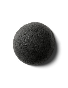 ERBORIAN - Éponge Konjac Au Charbon Eponge Exfoliante