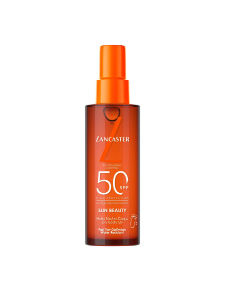 LANCASTER - Sun Beauty Lancaster Sun Beauty Huile Sèche Corps Spf50, 150 Ml