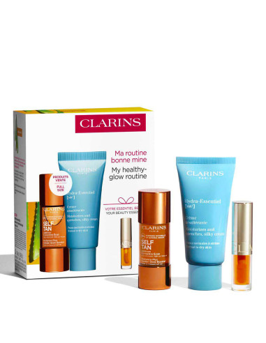 CLARINS - Coffret Addition Concentre Eclat Coffret Soin Solaire - Auto-Bronzant