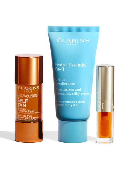 CLARINS - Coffret Addition Concentre Eclat Coffret Soin Solaire - Auto-Bronzant