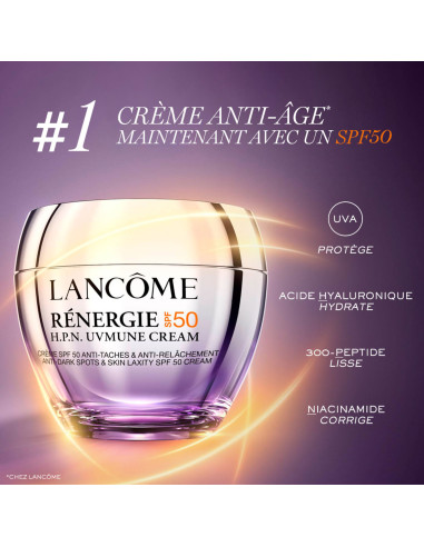 LANCÔME - Rénergie Lancôme Renergie Crème Anti-Âge Avec Spf