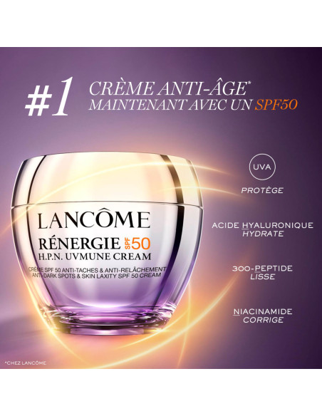 LANCÔME - Rénergie Lancôme Renergie Crème Anti-Âge Avec Spf