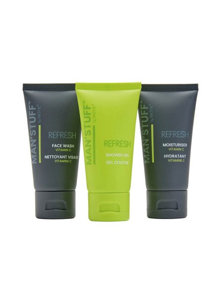 BADGEQUO - Trio De Voyage Coffret Trio De Voyage Nettoyant Visage + Gel Douche + Crème