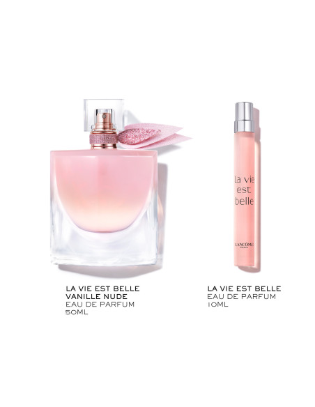 LANCÔME - La Vie Est Belle Vanille Nude Coffret Eau De Parfum 50Ml - Vaporisateur 10Ml - Edition Limitée