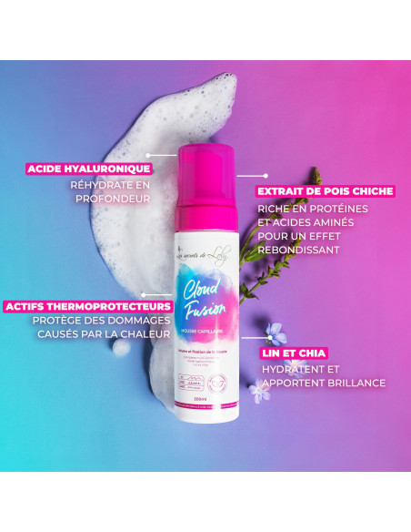 LES SECRETS DE LOLY - Cloud Fusion Mousse Capillaire Fixante