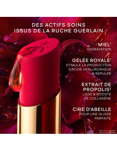 Guerlain KissKiss Le Rouge a Levres Intense au Miel hydratant