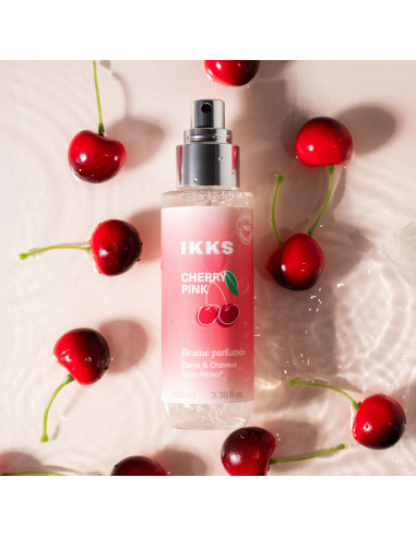 IKKS Cherry Pink brume fruitée et florale parfum frais féminin