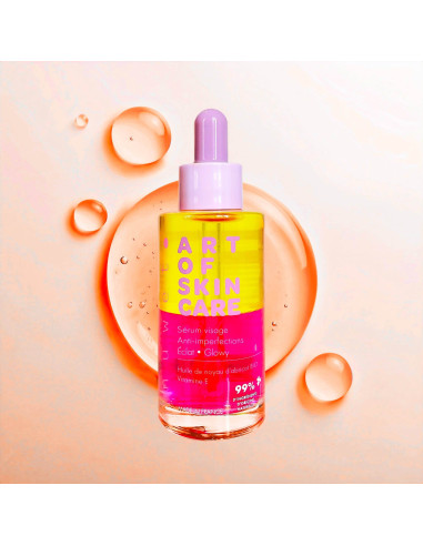 Inuwet sérum visage éclat anti imperfections peau nette