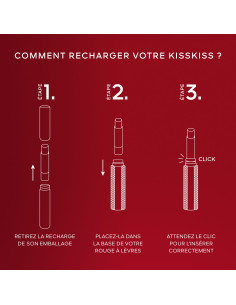 Guerlain KissKiss recharge rouge à lèvres intense au miel 2