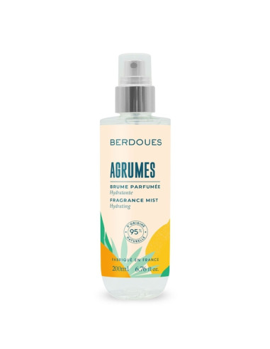 Berdoues Agrumes brume parfumée hydratante fraîche citronnée