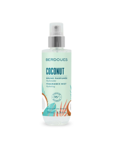 Berdoues Coconut brume hydratante parfumée exotique et gourmande