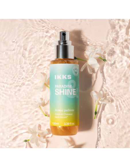 IKKS Paradise & Shine Brume Florale et Ambrée parfum corps cheveux