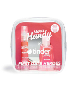 MERCI HANDY - First Date Heroes Coffret Gel Main Nettoyant + Spray