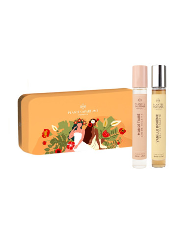 Coffret Plantes Parfums Monoï Vanille Bohème