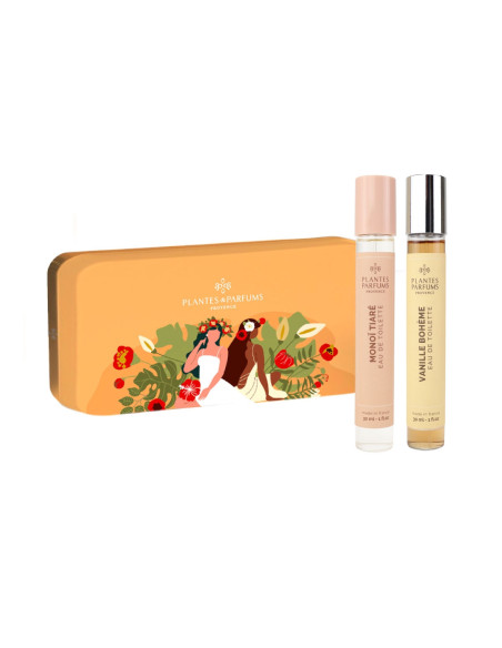 Coffret Plantes Parfums Monoï Vanille Bohème
