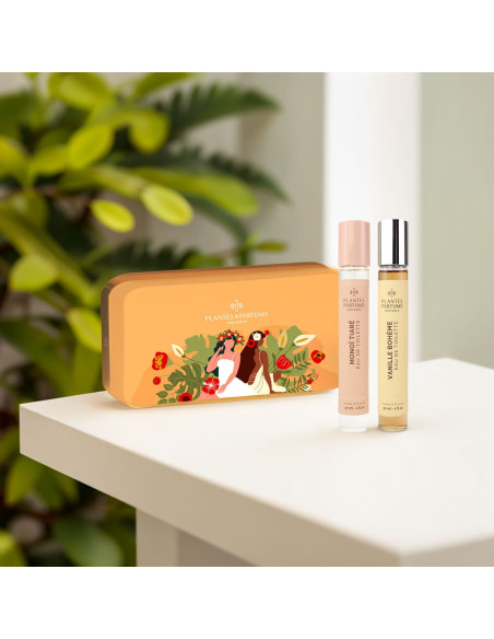 Coffret Plantes Parfums Monoï Vanille Bohème