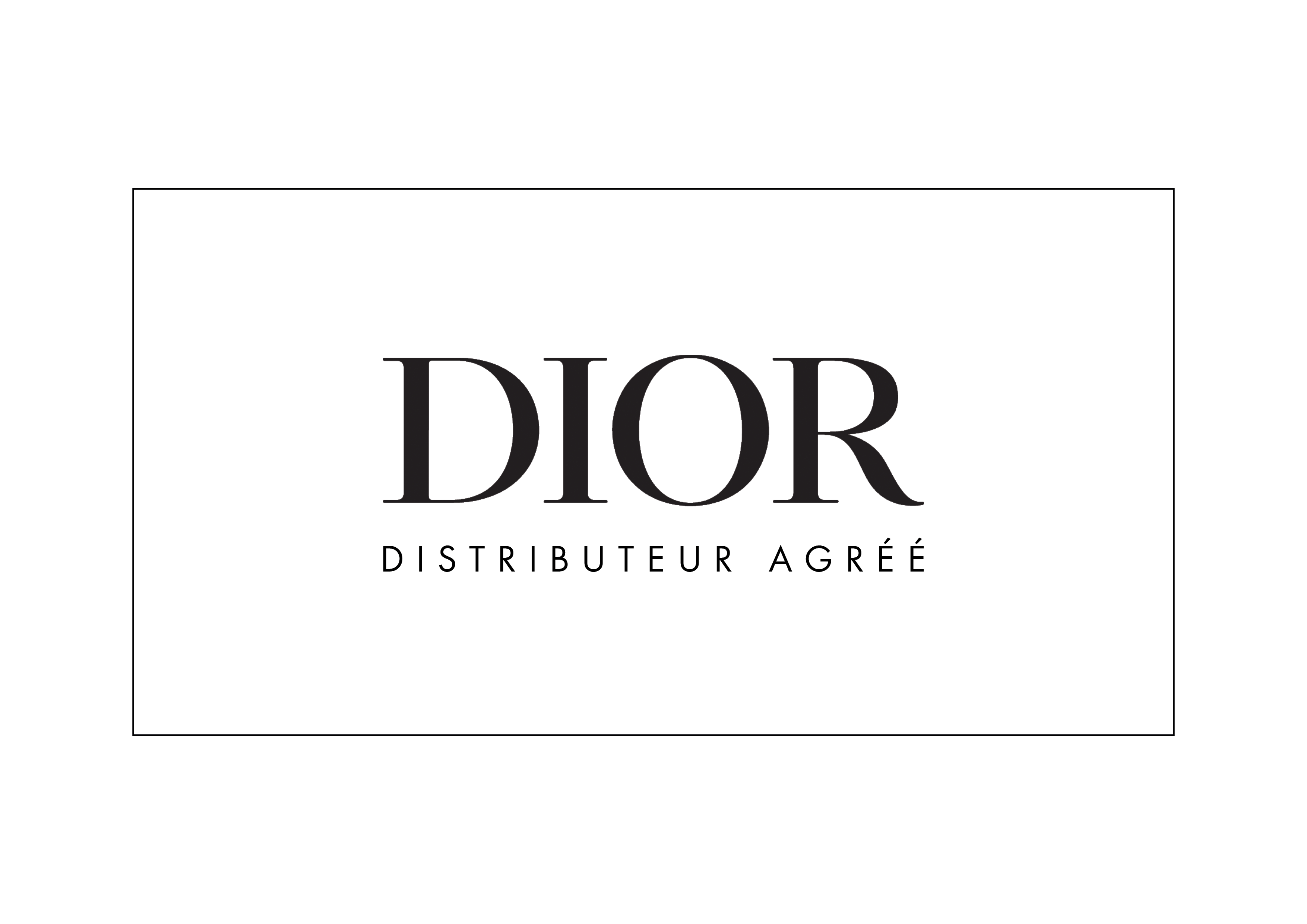 DIOR Distributeur agr&eacute;&eacute; Certificat authenticit&eacute;