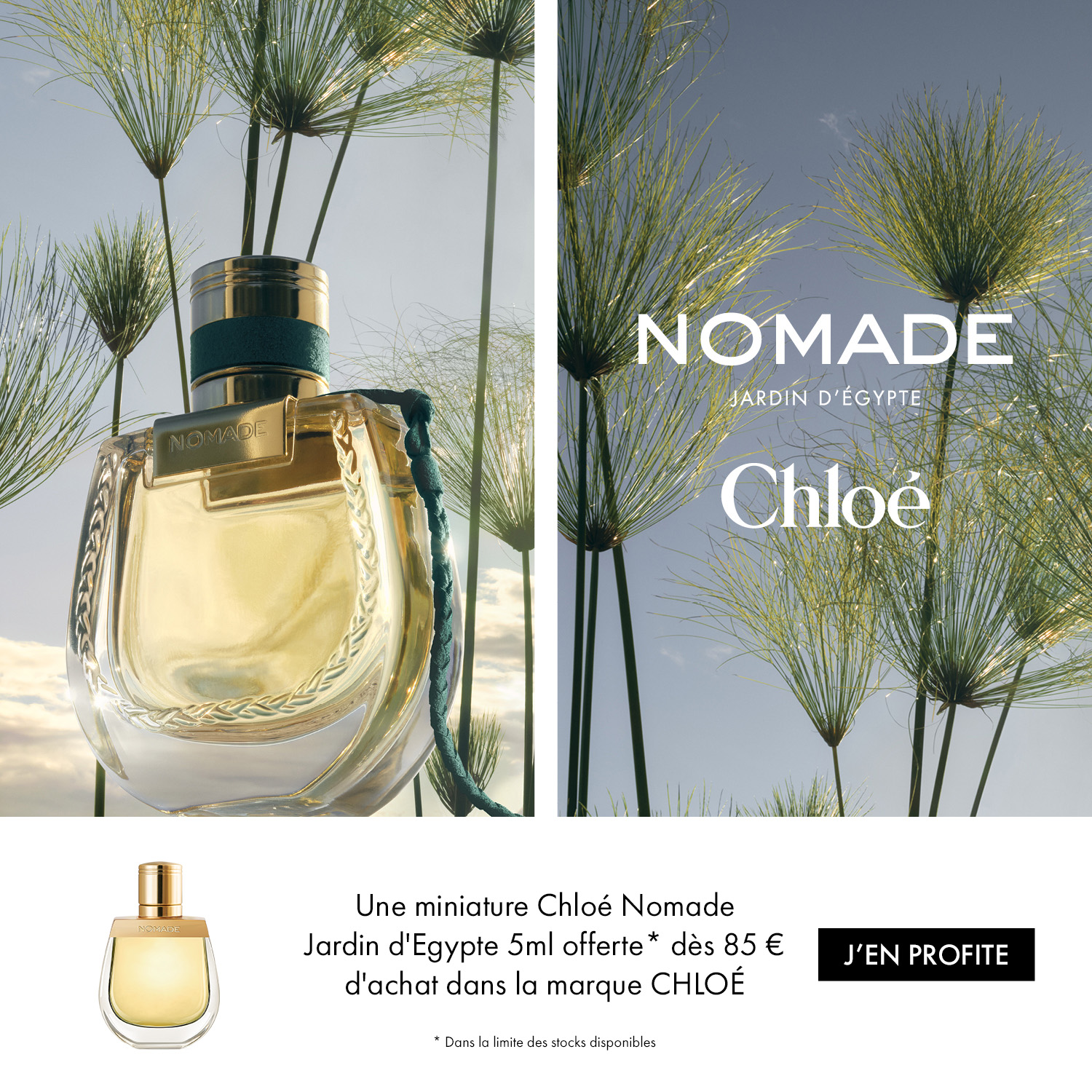 Chloé Nomade Jardin D'egypte - Nouveauté